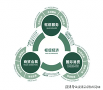 空间结构采用“一轴两涌+一核五区”的科学规
